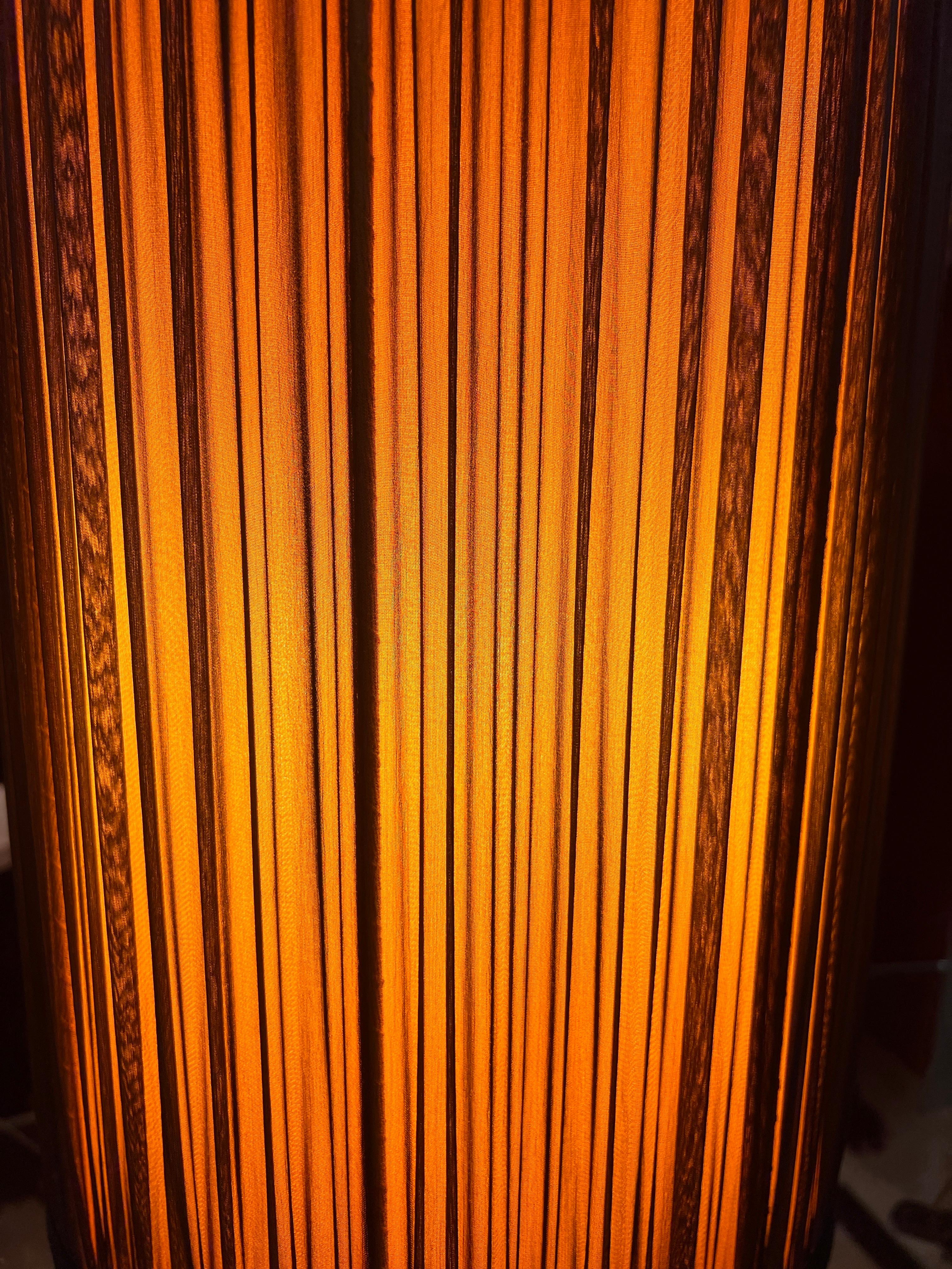 Paar eiförmige Murano Glas Marmor-Effekt mit unseren zwei Töne Lampenschirme 1970 im Angebot 8