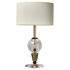 Pair of Murano Glass Lamps at Cost Price