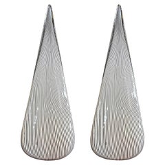 Pair of Murano Glass Lamps by Vetri