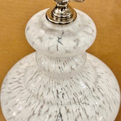 Paar Lampen aus Murano-Glas