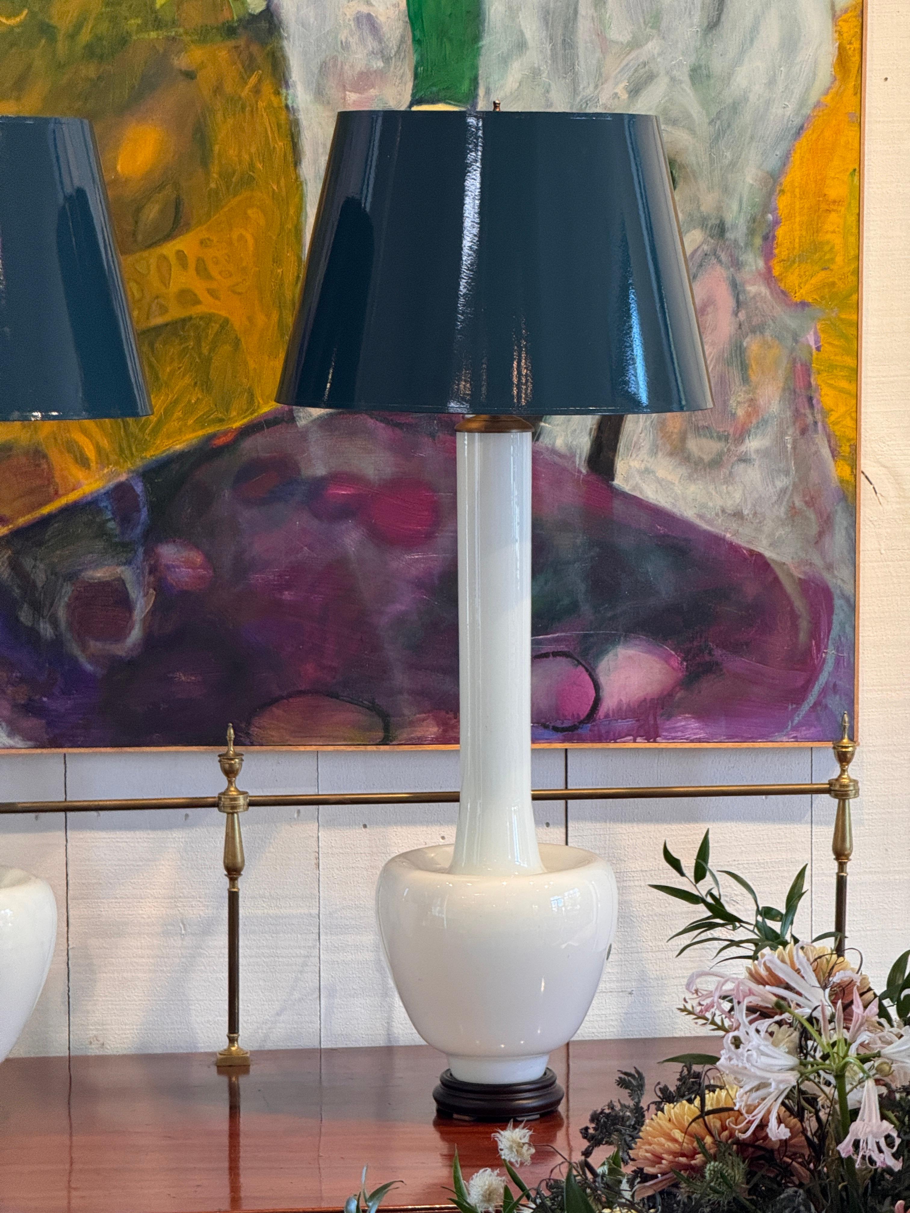 Pareja de lámparas de cristal de Murano mediados del siglo XX en venta