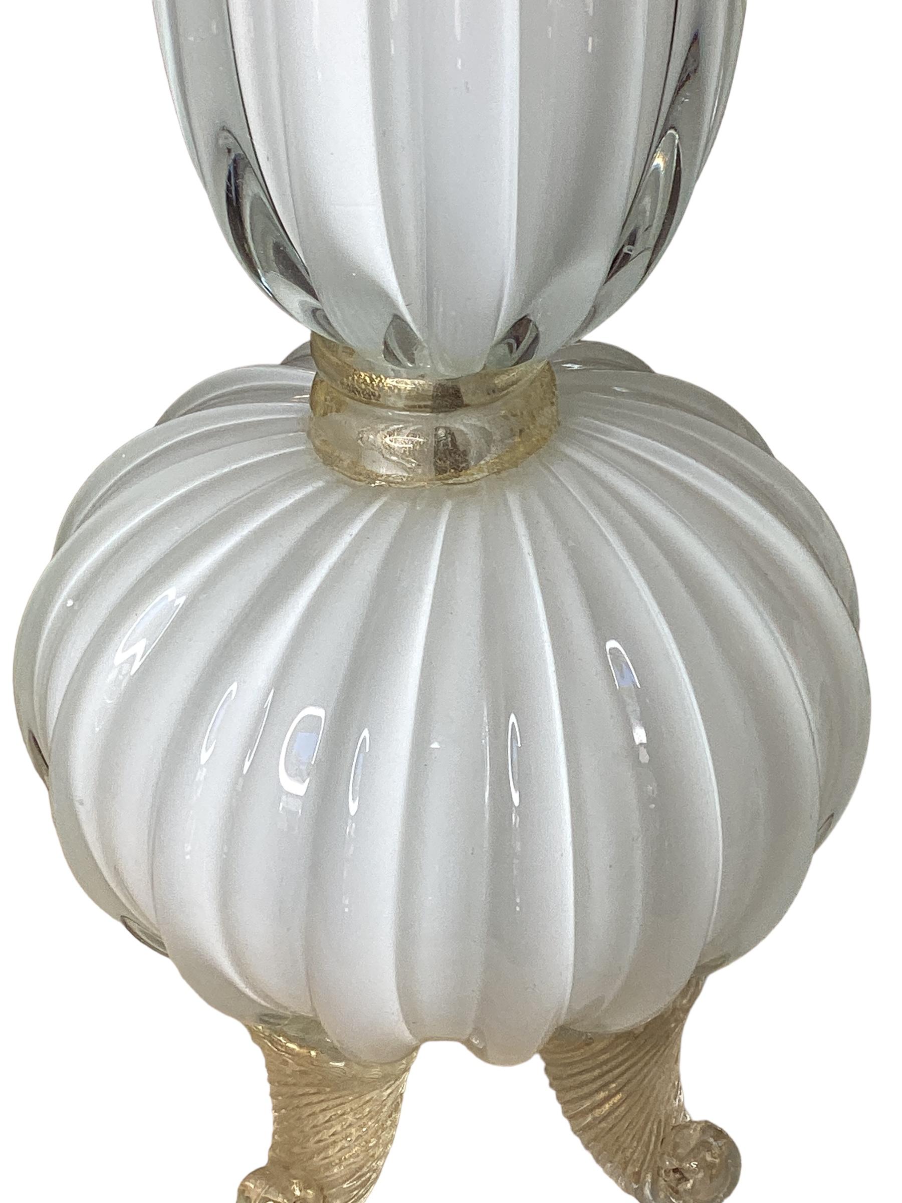 Pair of Murano Glass Lamps 2