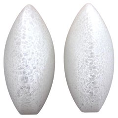 Vintage Pair of Murano Glass Lamps
