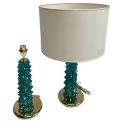 Paar Lampen aus Murano-Glas