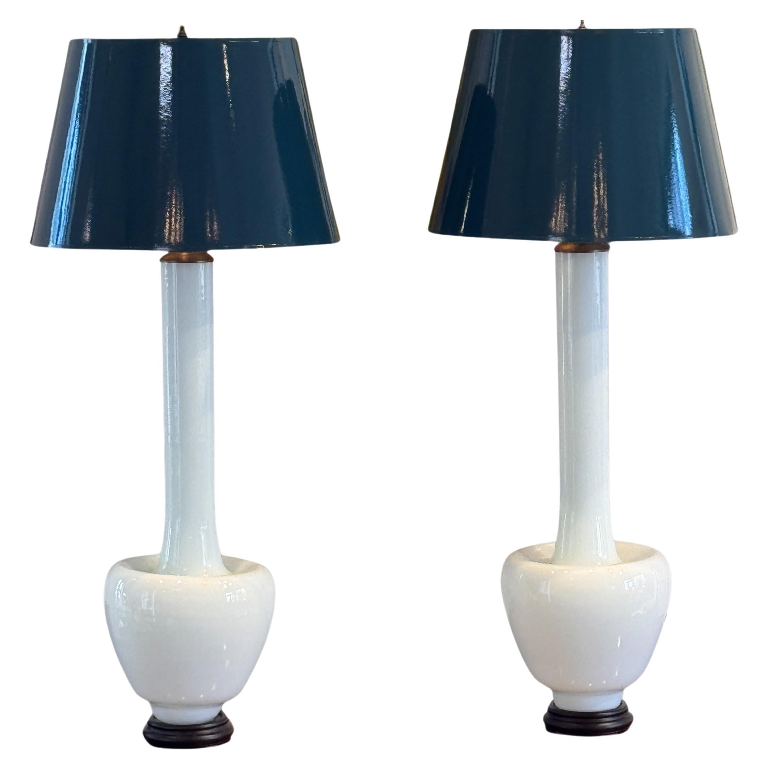 Paire de lampes de Murano