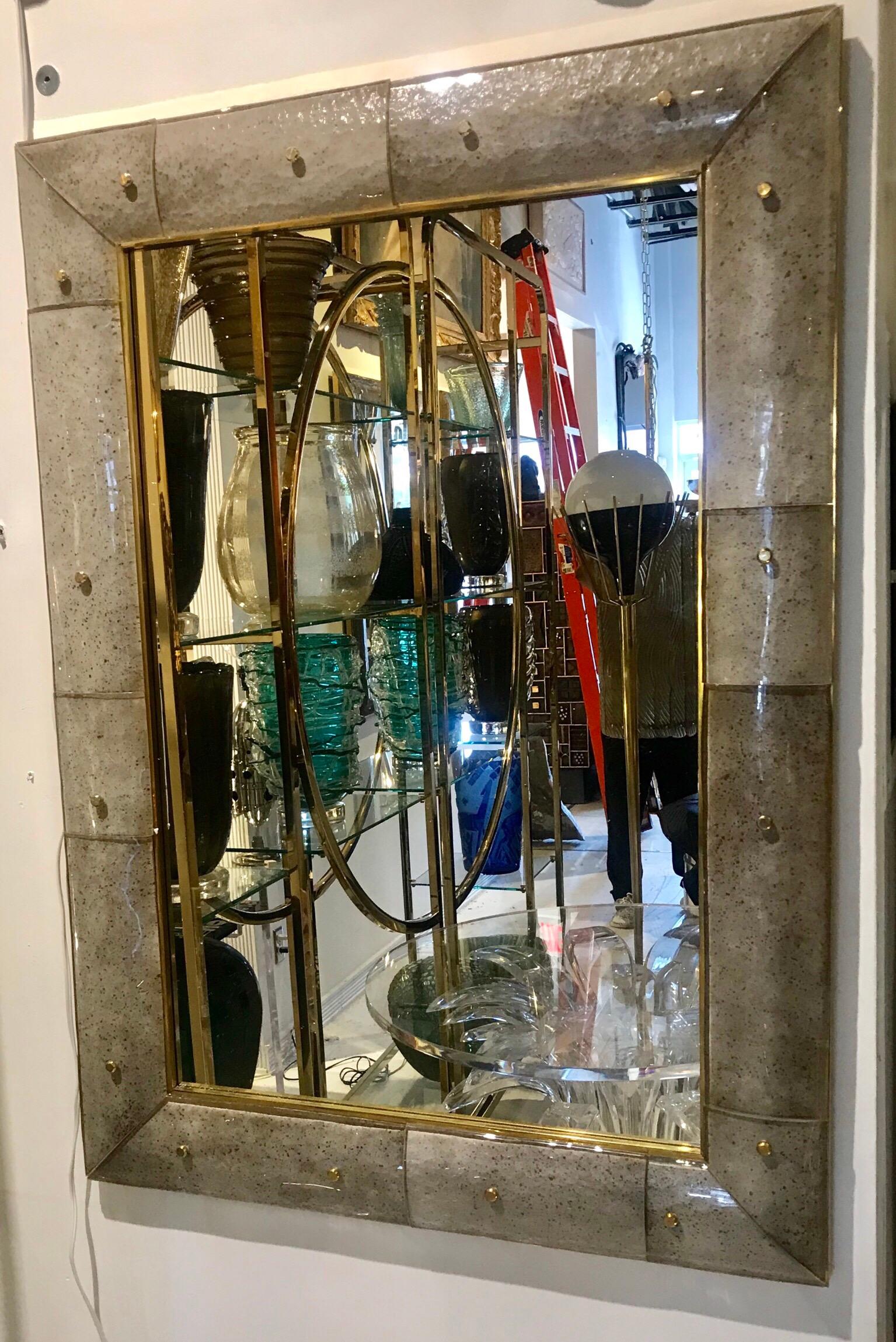 Pair of Murano Glass Mirrors 2