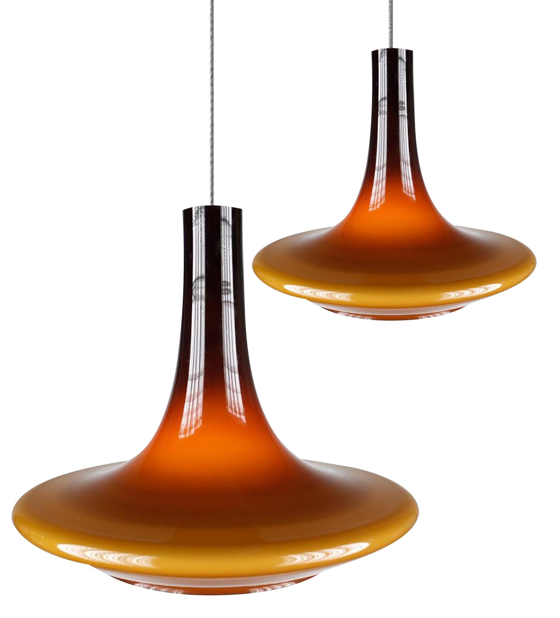 Pair of Murano Glass Pendant Lights, 1960s 1
