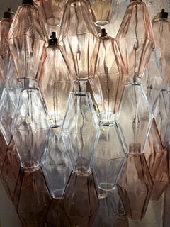 Pair of Murano Glass "Poliedri" Wall Sconces by Carlo Scarpa for Venini, 1960s