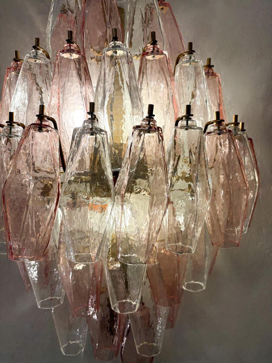 Coppia di appliques in vetro di Murano 