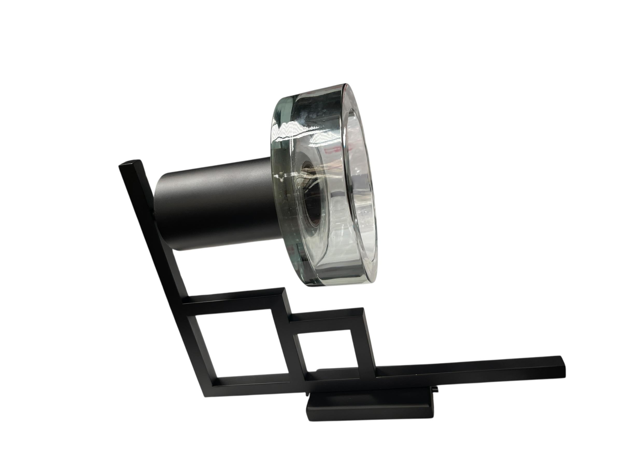 Paar Murano-Glas-Leuchter, Gino Cenedese zugeschrieben (Metall) im Angebot