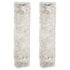 Pair of Murano Glass Sconces by Kaiser, Germany, 1970s