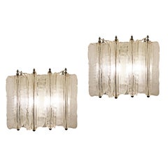 Pair of Murano Glass Sconces by Lumenform