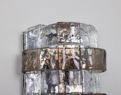 Pair of Murano Glass Sconces designed by Carlo Nason, Kalmar, Austria, 1970s