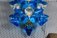 Pair of Murano Glass Sconces Designed by Regis Royant