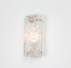 Pair of Murano Glass Sconces in style of Kaiser, Germany, 1970s