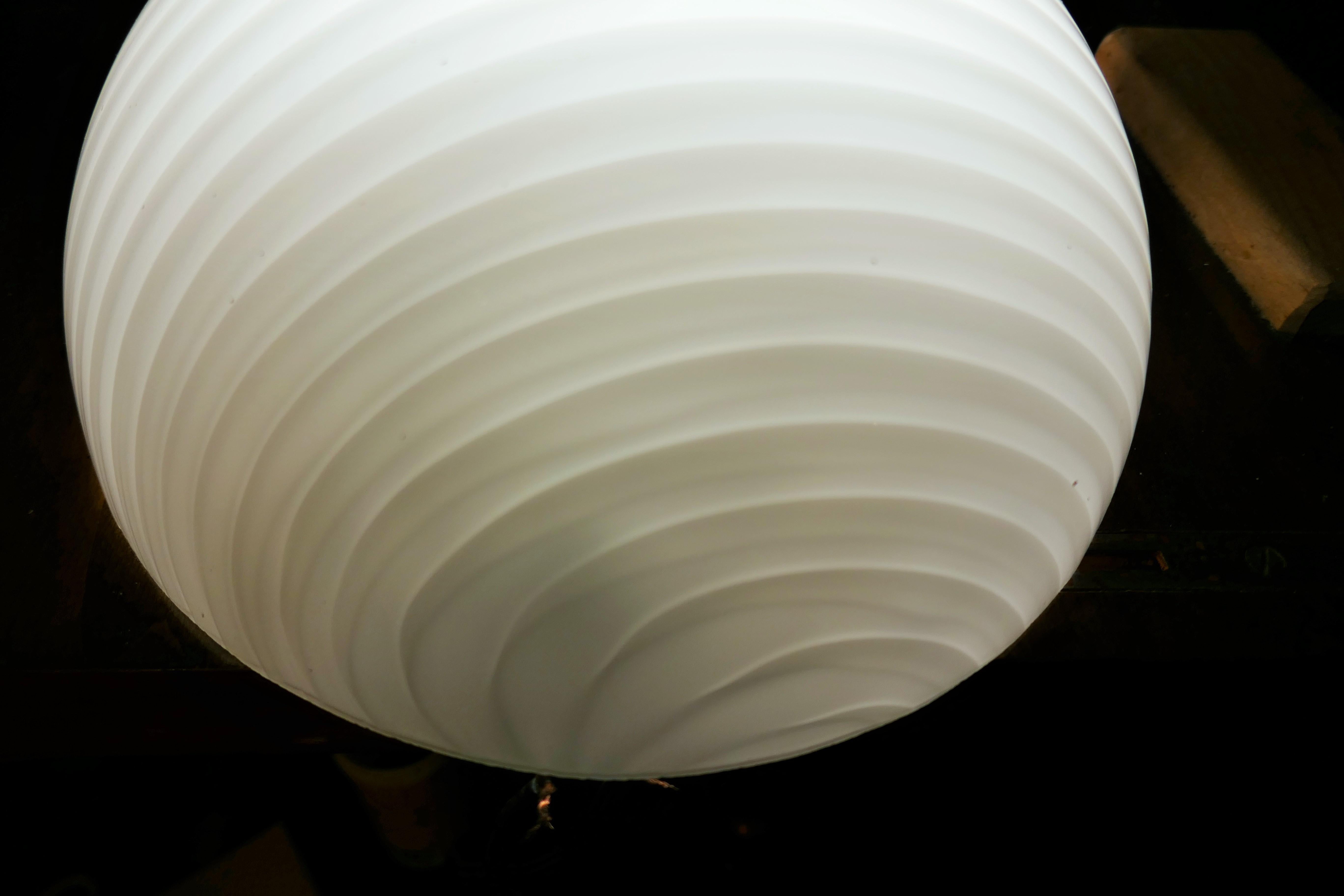 Par de Apliques Remolino de Cristal de Murano en venta 3