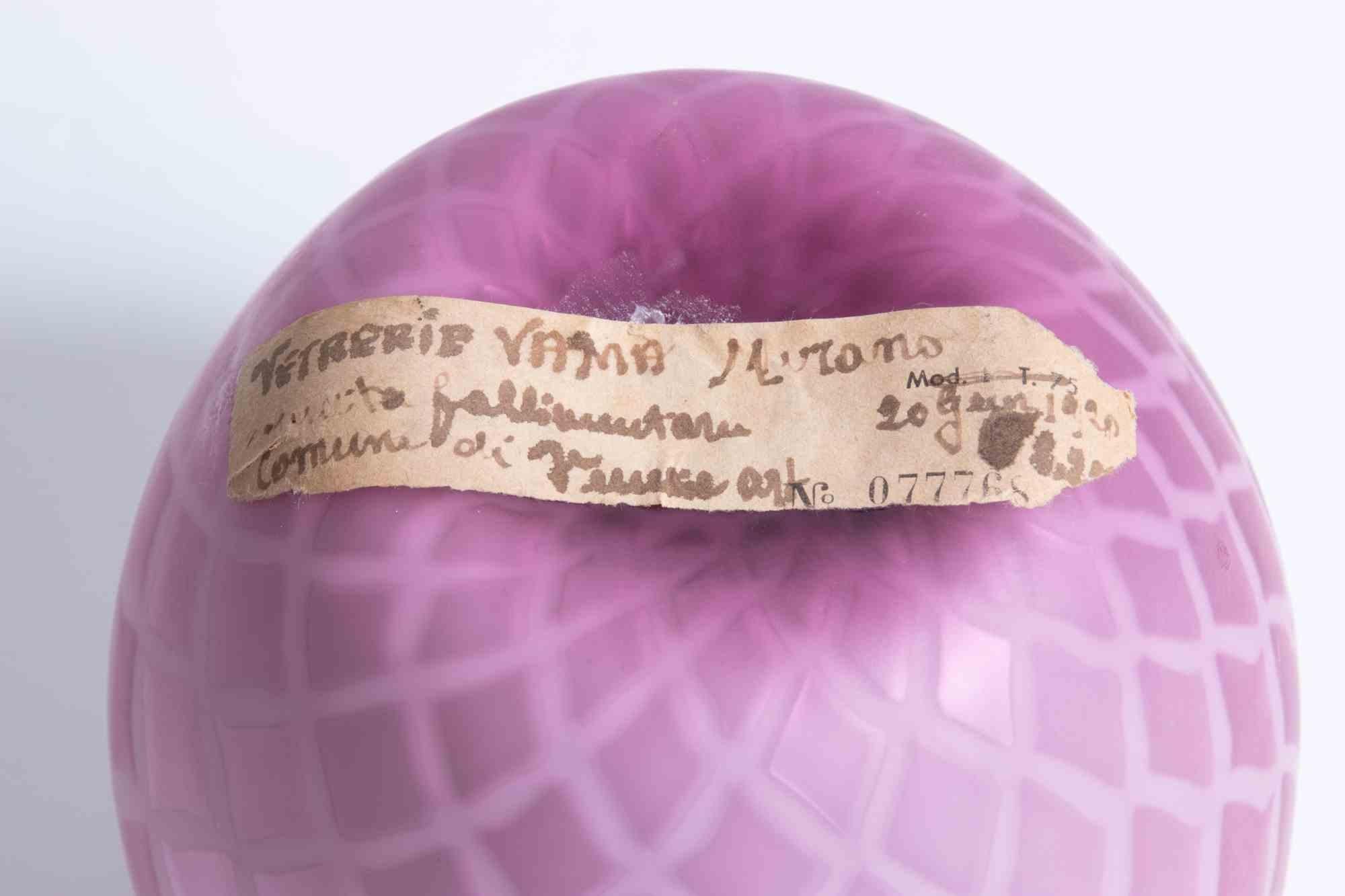 Coppia di vasi in vetro di Murano di VAMSA, anni '20 in vendita 1