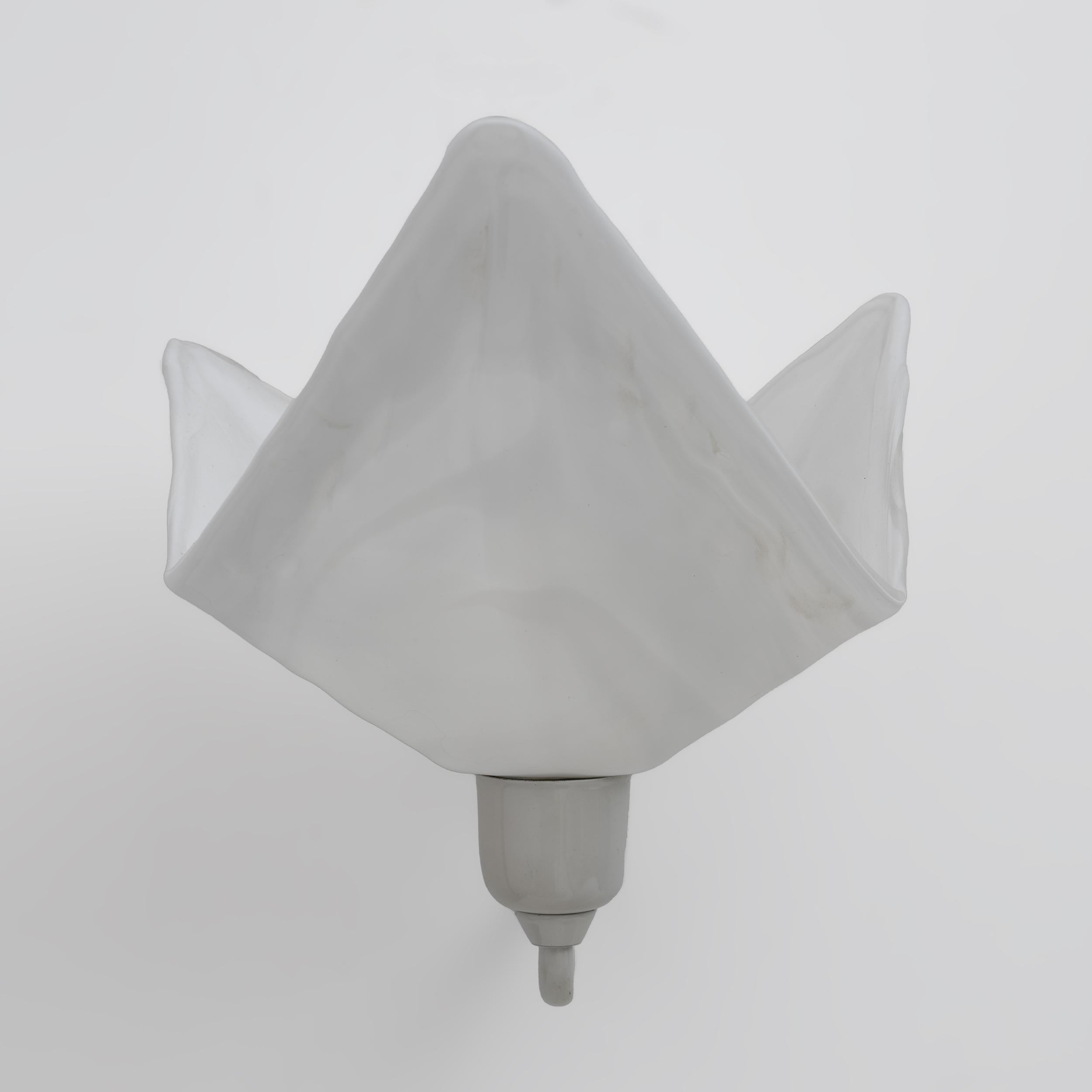 Pair of Murano Glass Wall Lamps by La Murrina, 1980 For Sale 1