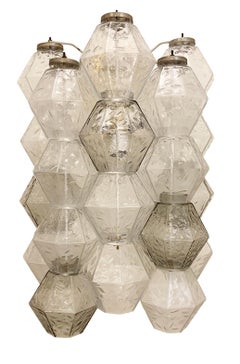 Pair of Murano Glass Wall Lights by Salviati