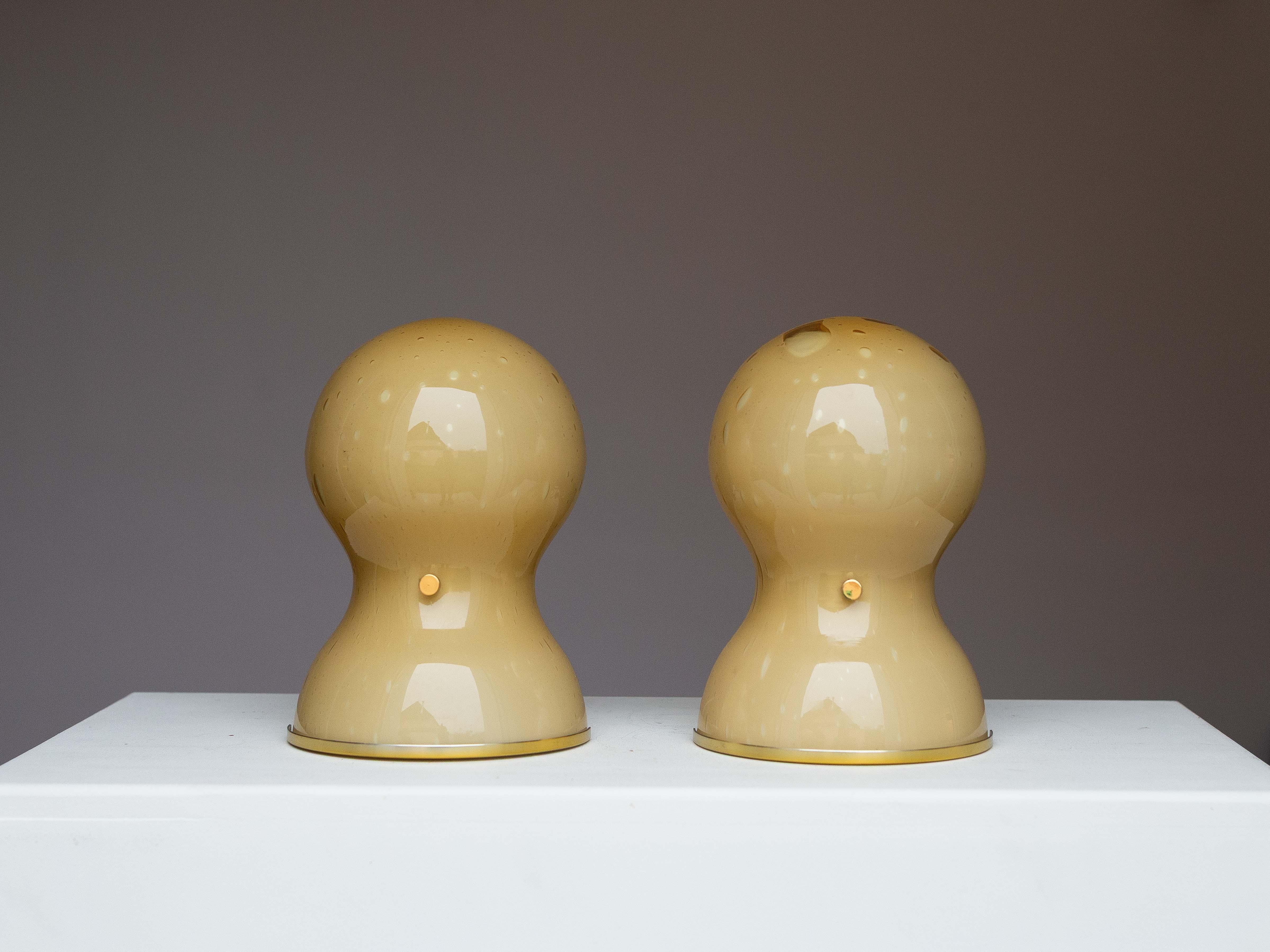 Pair of Murano Glass Wall Sconces - Glass 
Brass Doria Leuchten - Germany 1960s

Elegant pair of mid-century wall sconces made of Murano glass 
brass details.

Manufactured by Doria Leuchten, Germany, in the 1960s.

High quality design