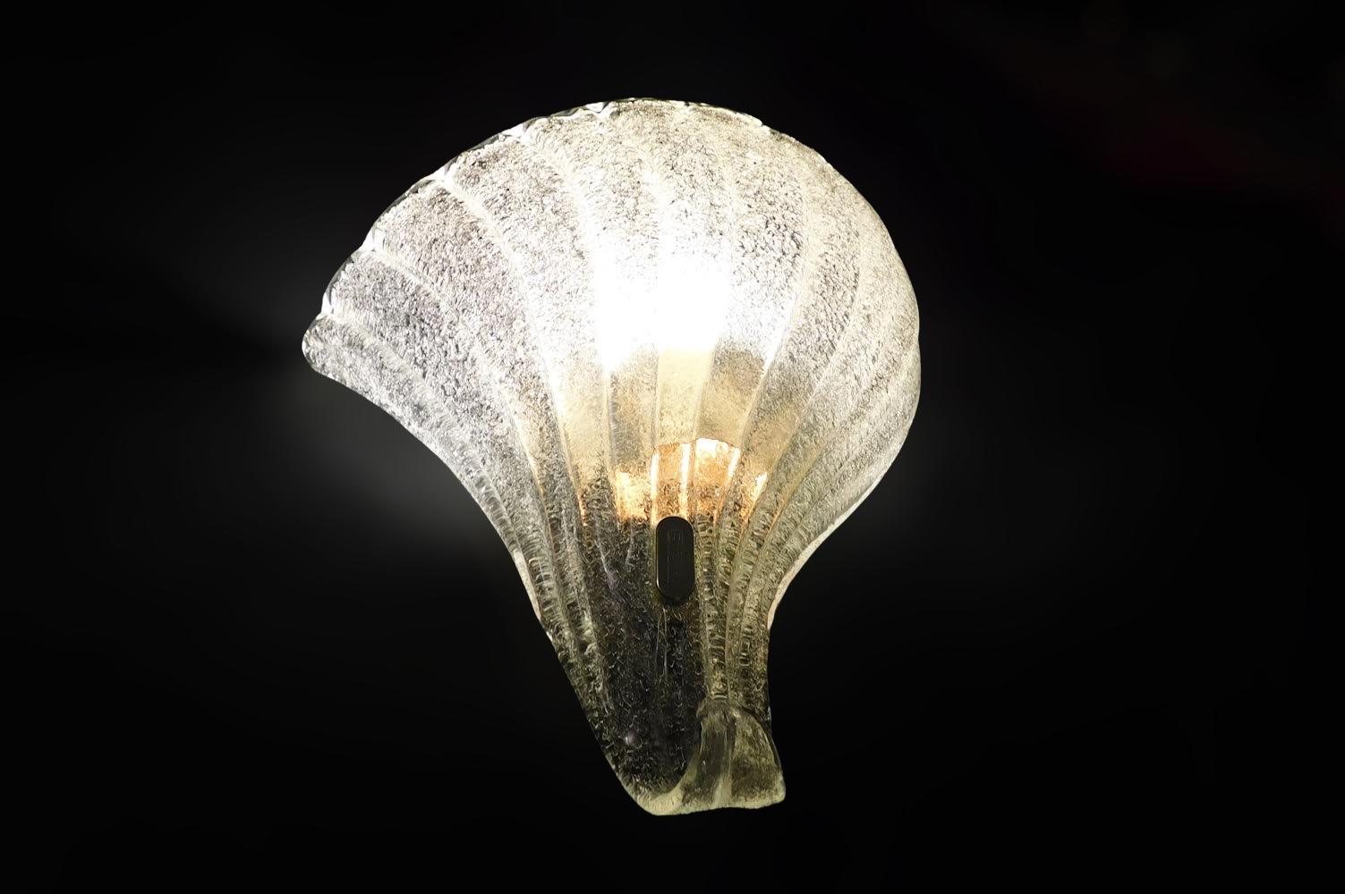 Coppia di lampade di Murano Graniglia di Fabbian in vendita 1