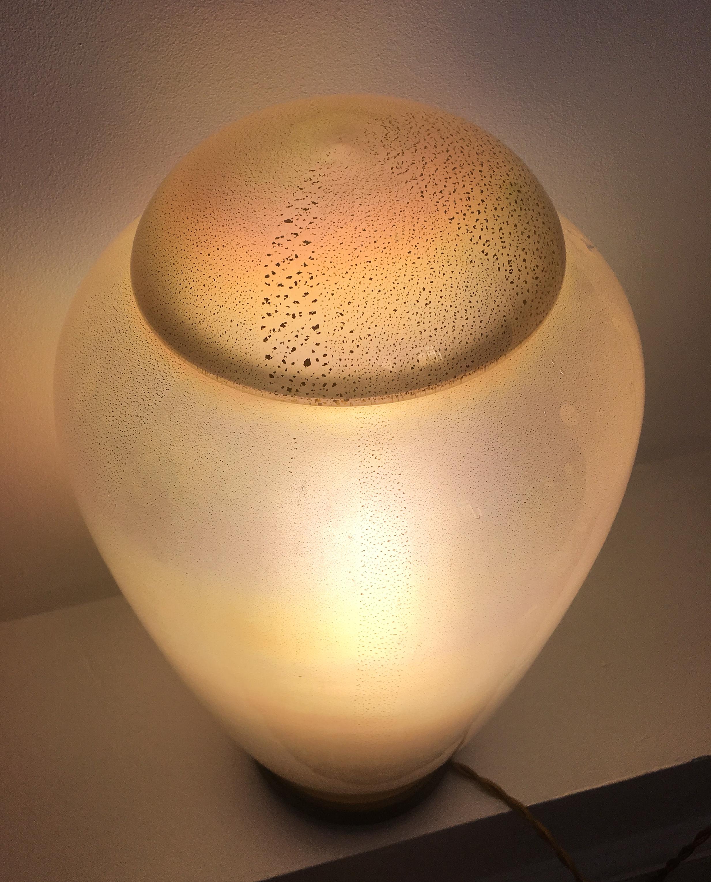 Pair of Murano Lamp Vase Jare 