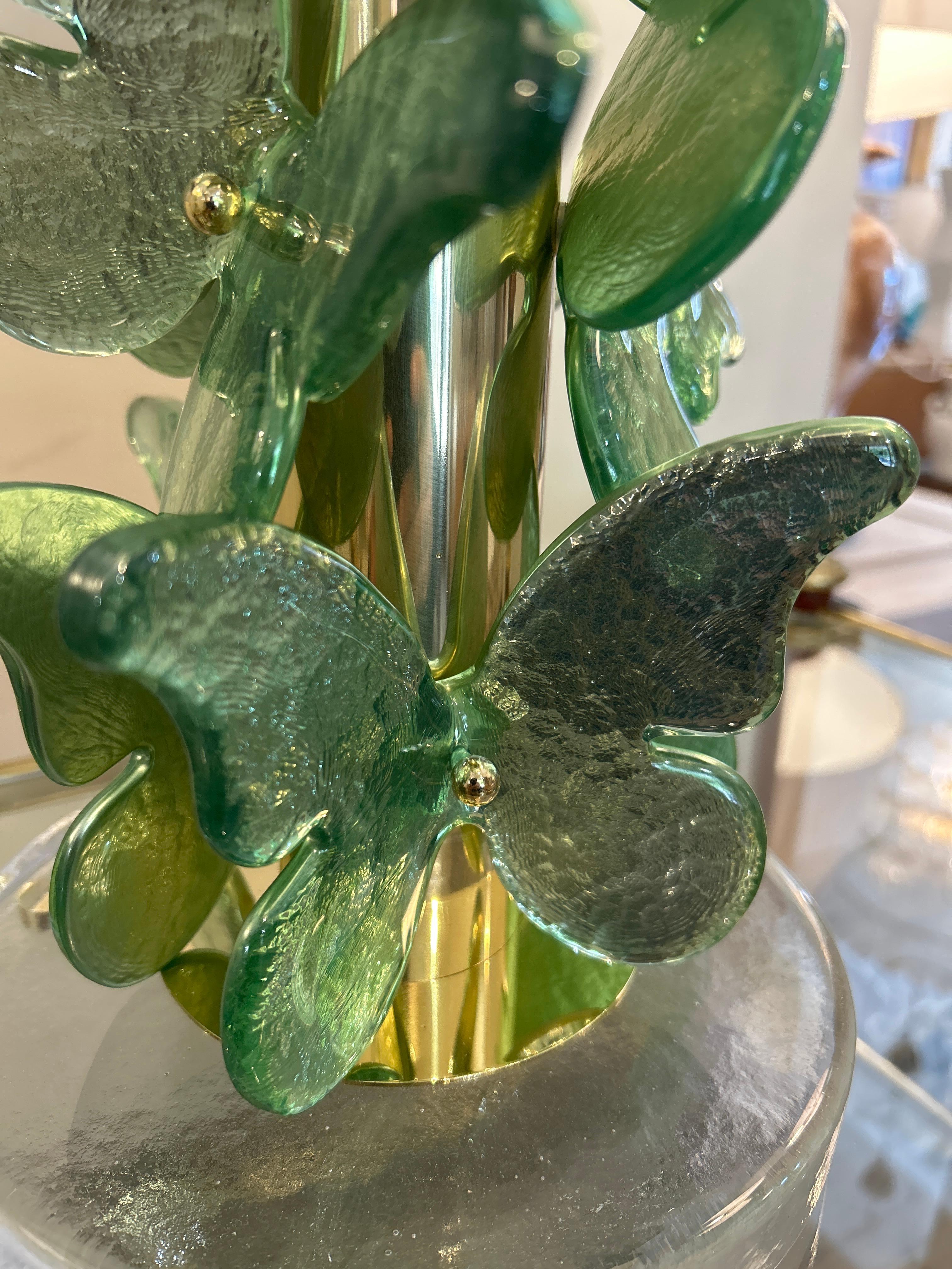 Paire de lampes de Murano en vente 4