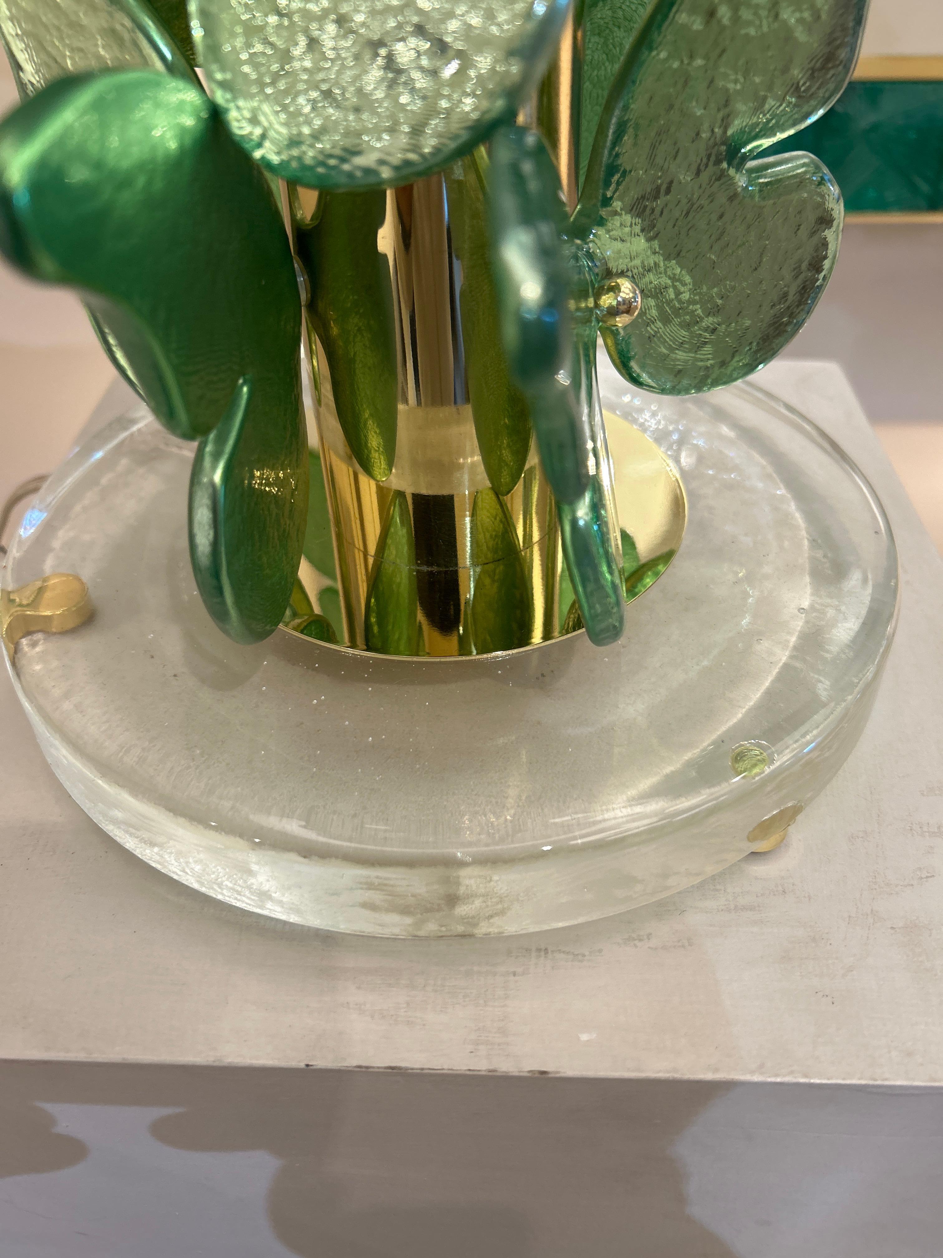 Pareja de lámparas de Murano, mariposas en Excelente estado para la venta en Nice, FR