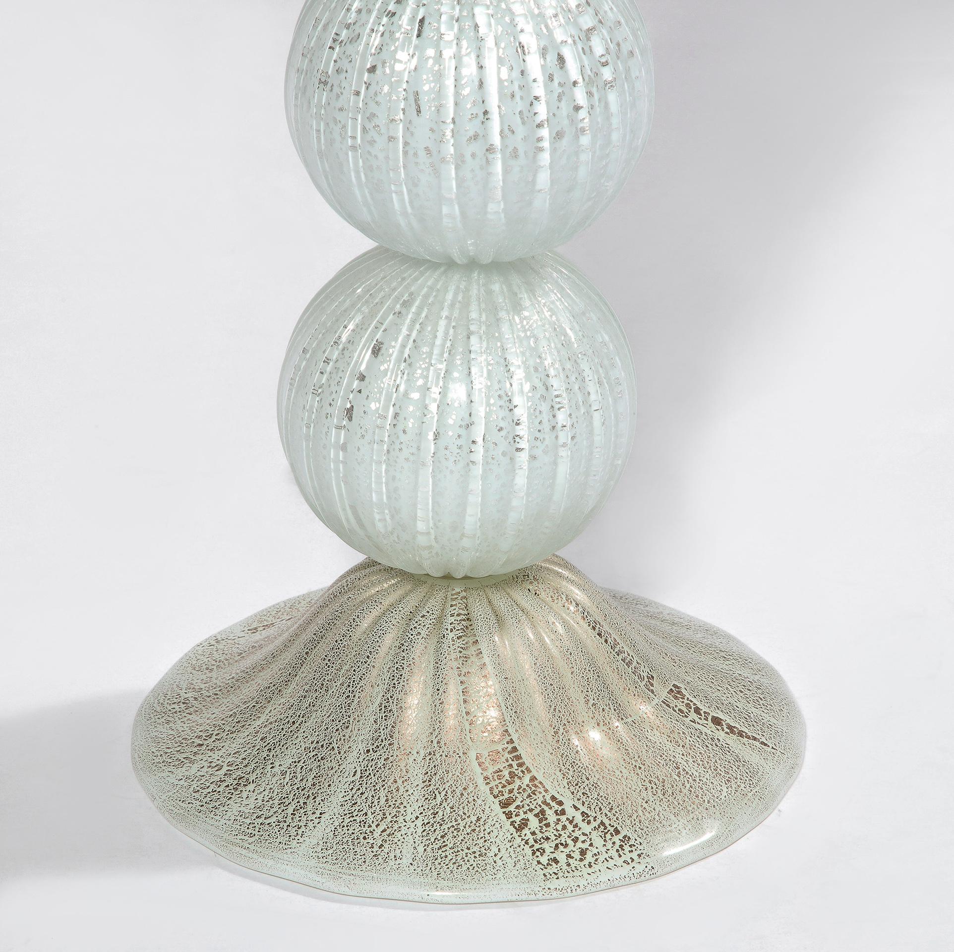 Paar Murano-Lampen (Geblasenes Glas) im Angebot
