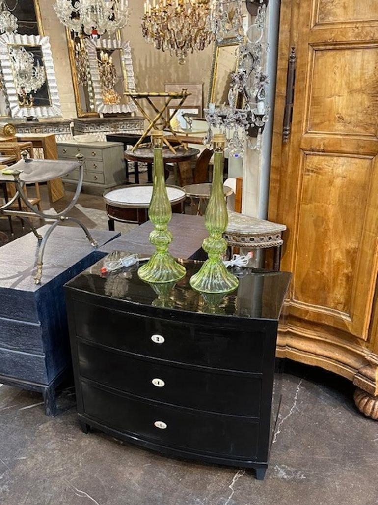 Paire de lampes de Murano en vente 1