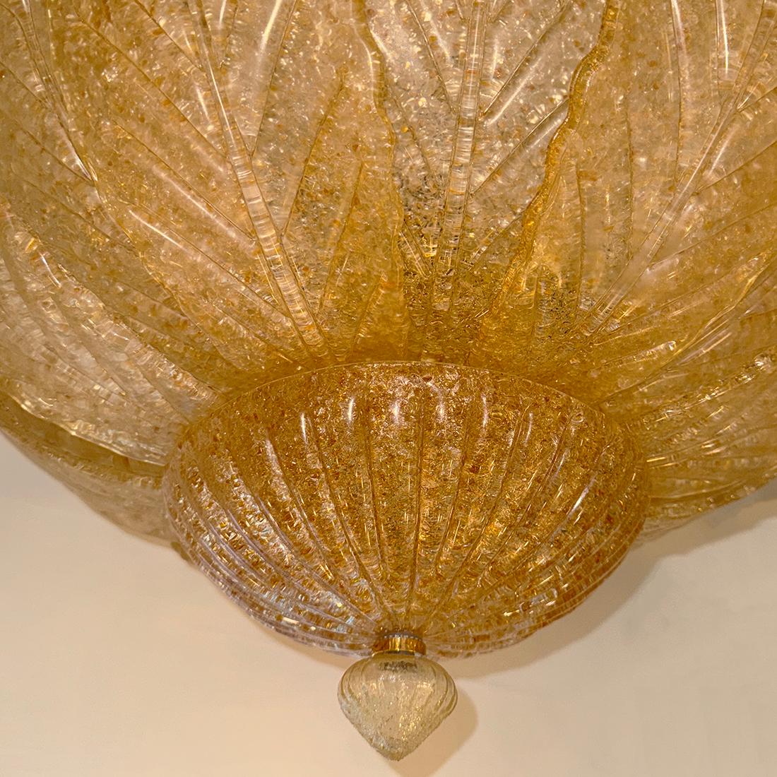 Ein Paar Murano-Leuchten. Einzeln verkauft im Zustand „Gut“ im Angebot in New York, NY