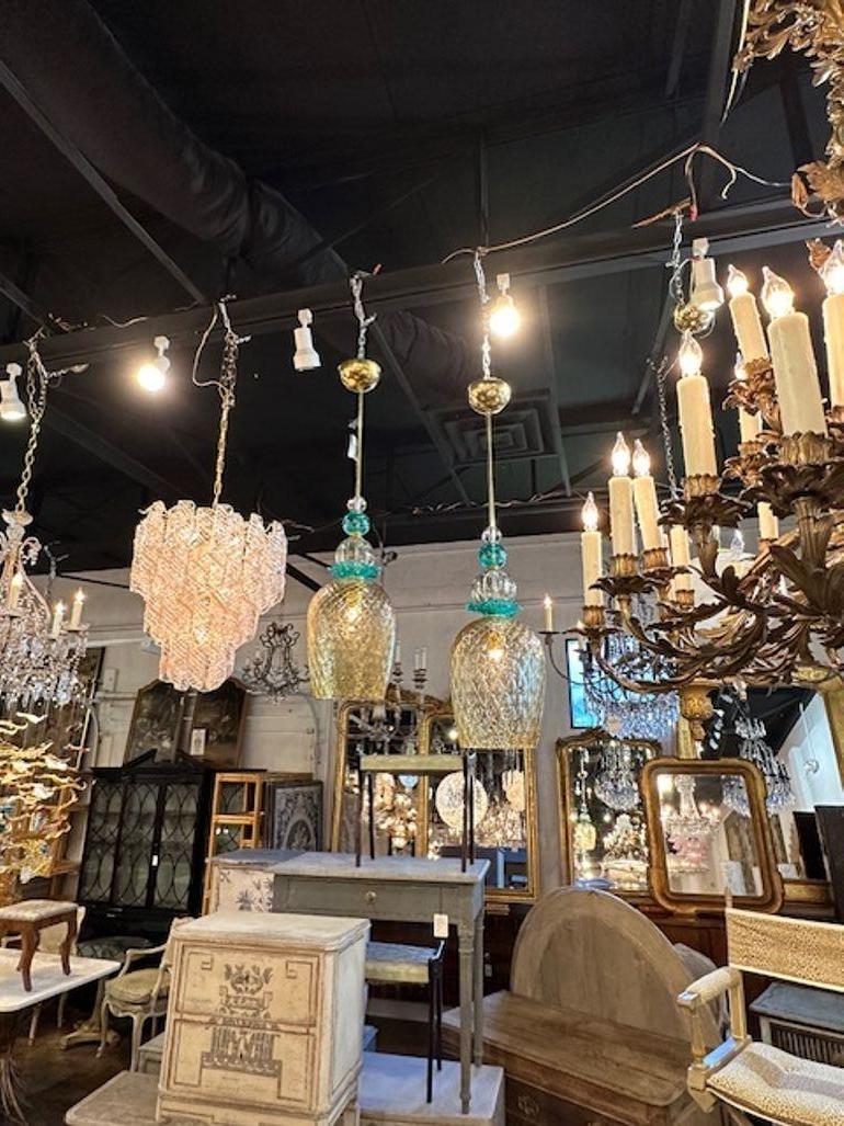 Coppia di ciondoli di Murano In condizioni buone in vendita a Dallas, TX