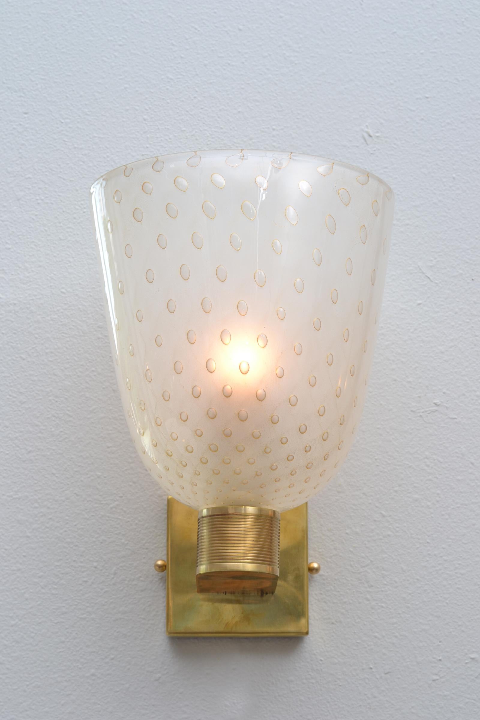 Mid-Century Modern Pair of Murano 