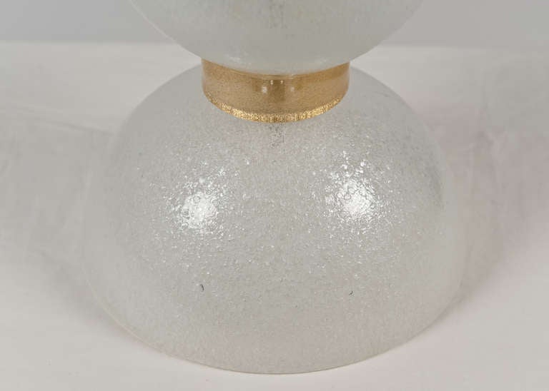 Paar Muranoglas-Lampen „Pulegoso“ von Toso im Angebot 4