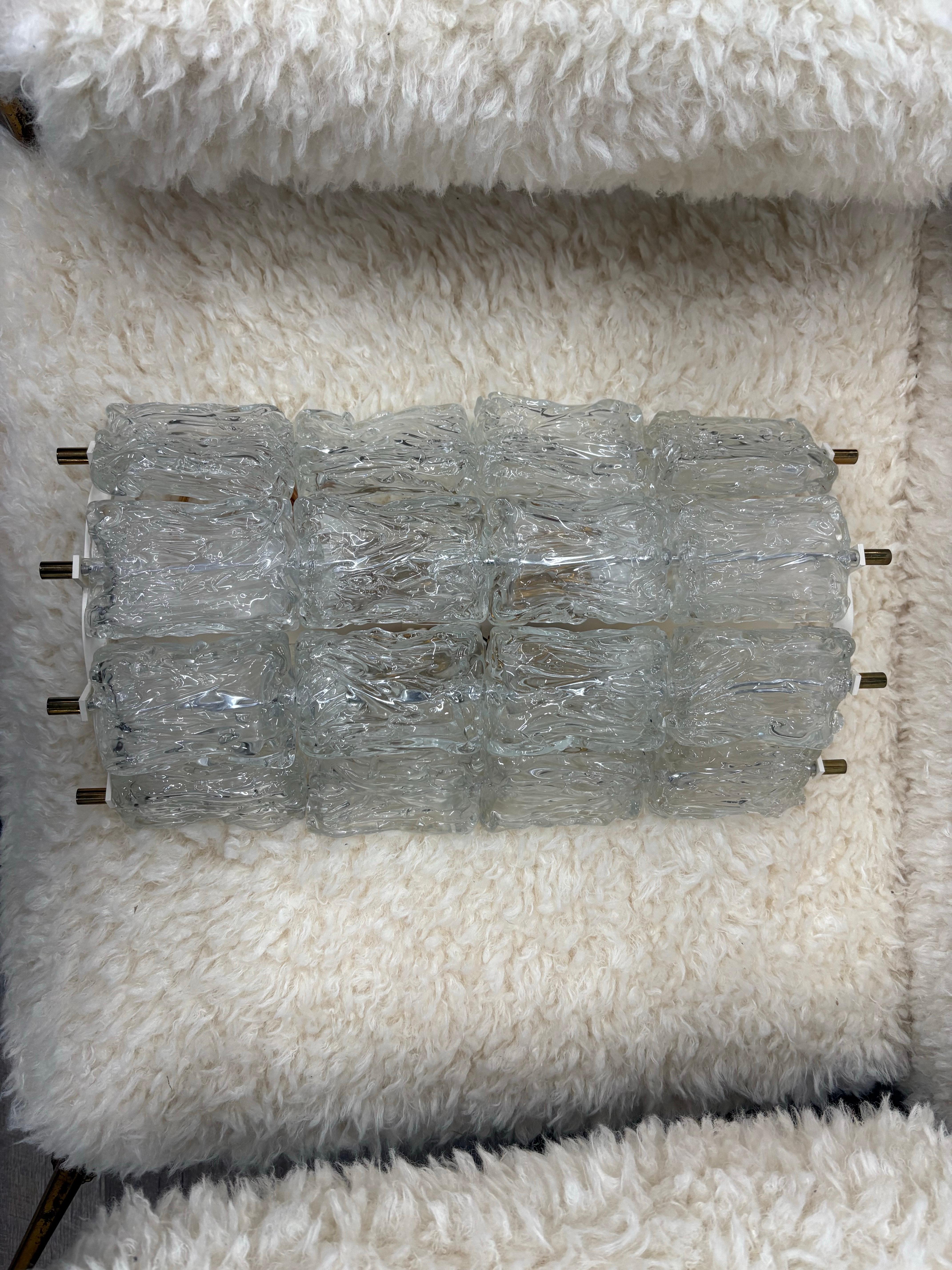 Pareja De Apliques De Murano De Toni Zuccheri Para Venini Moderno de mediados de siglo en venta