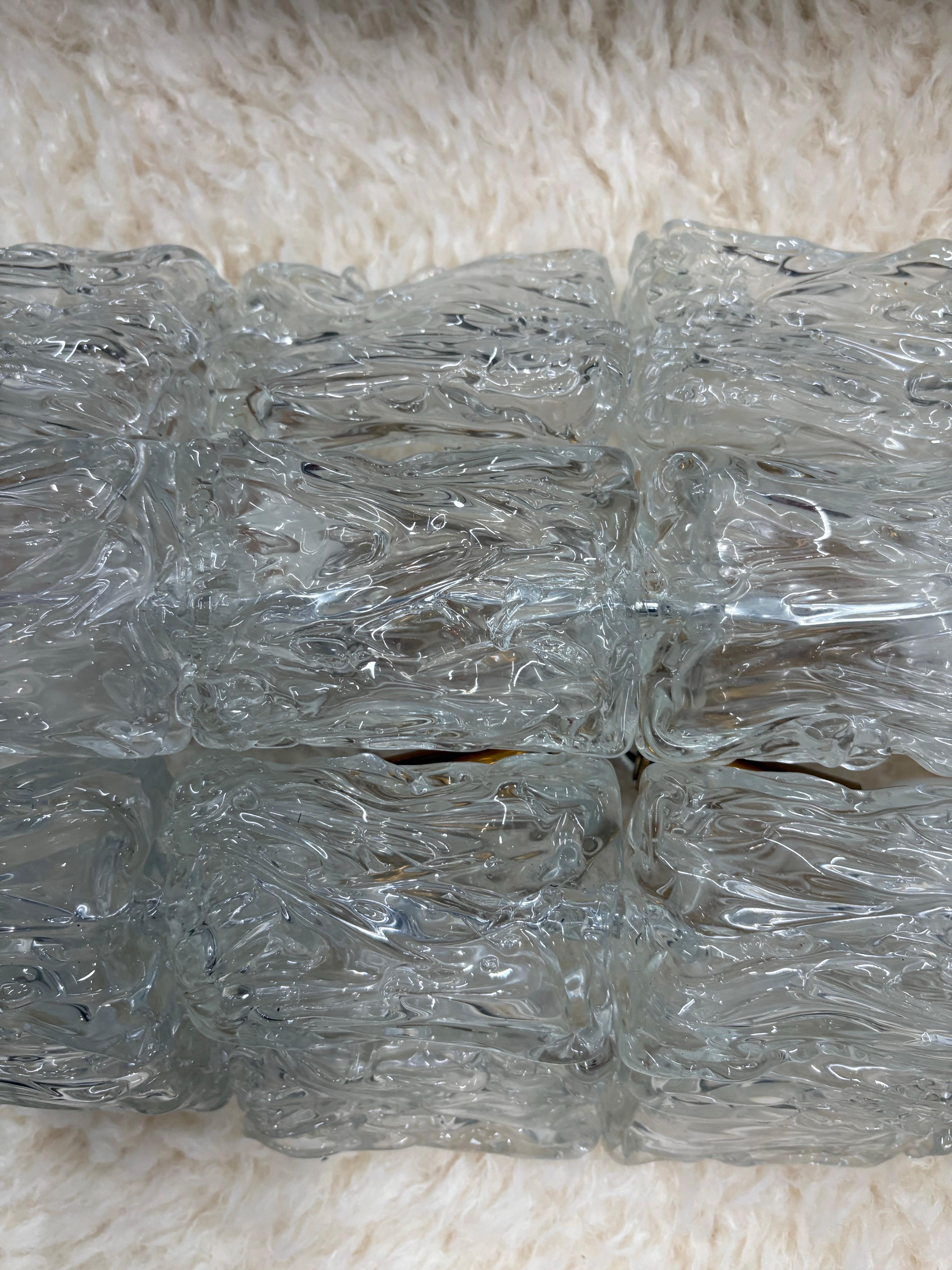 Pareja De Apliques De Murano De Toni Zuccheri Para Venini Italiano en venta