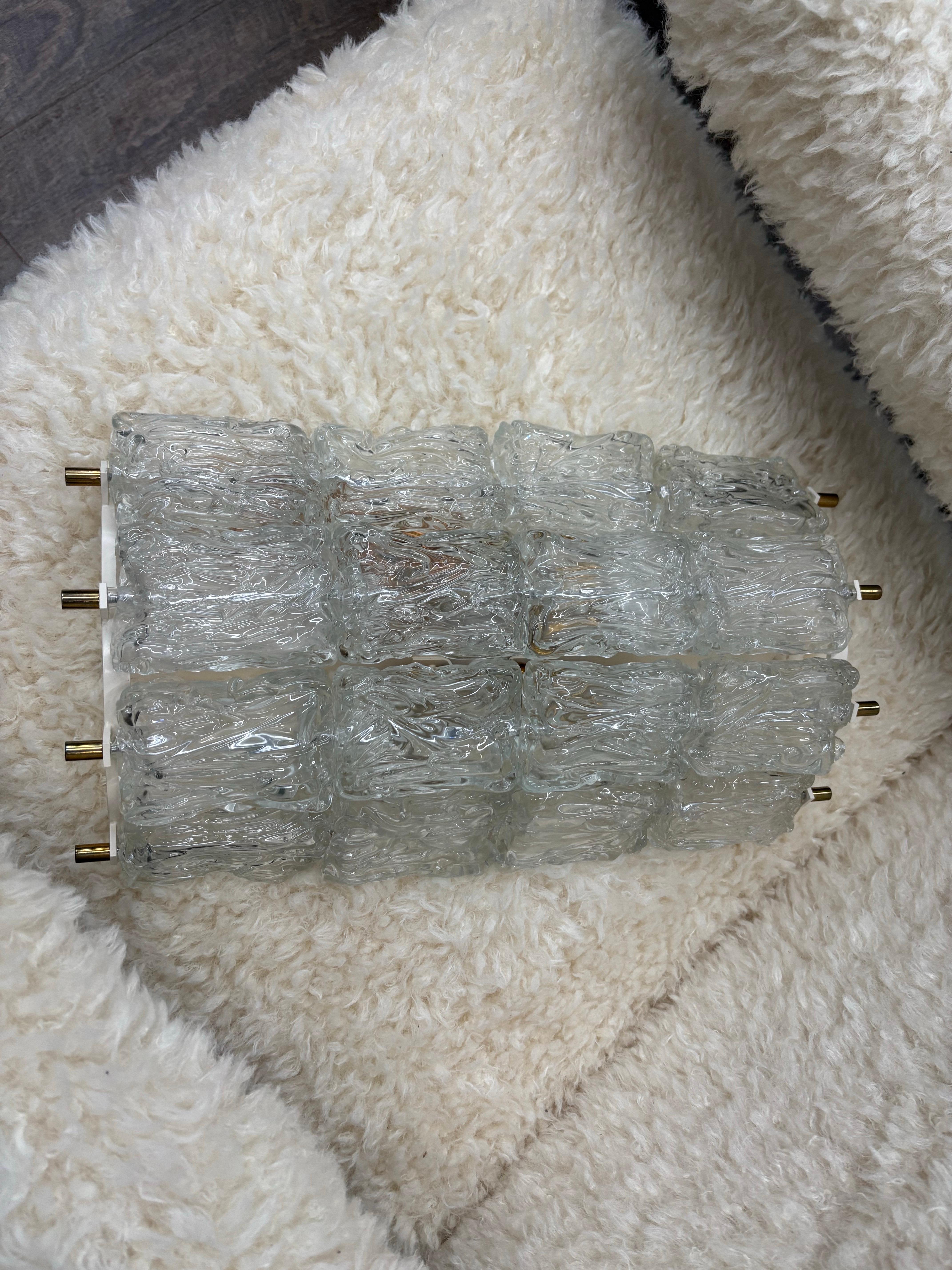 Pareja De Apliques De Murano De Toni Zuccheri Para Venini en venta 2