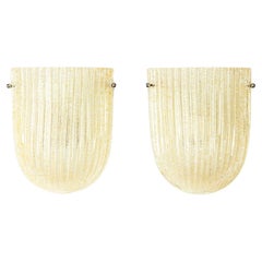 Pair of Murano Sconces by Zonca, Italy, 1970s