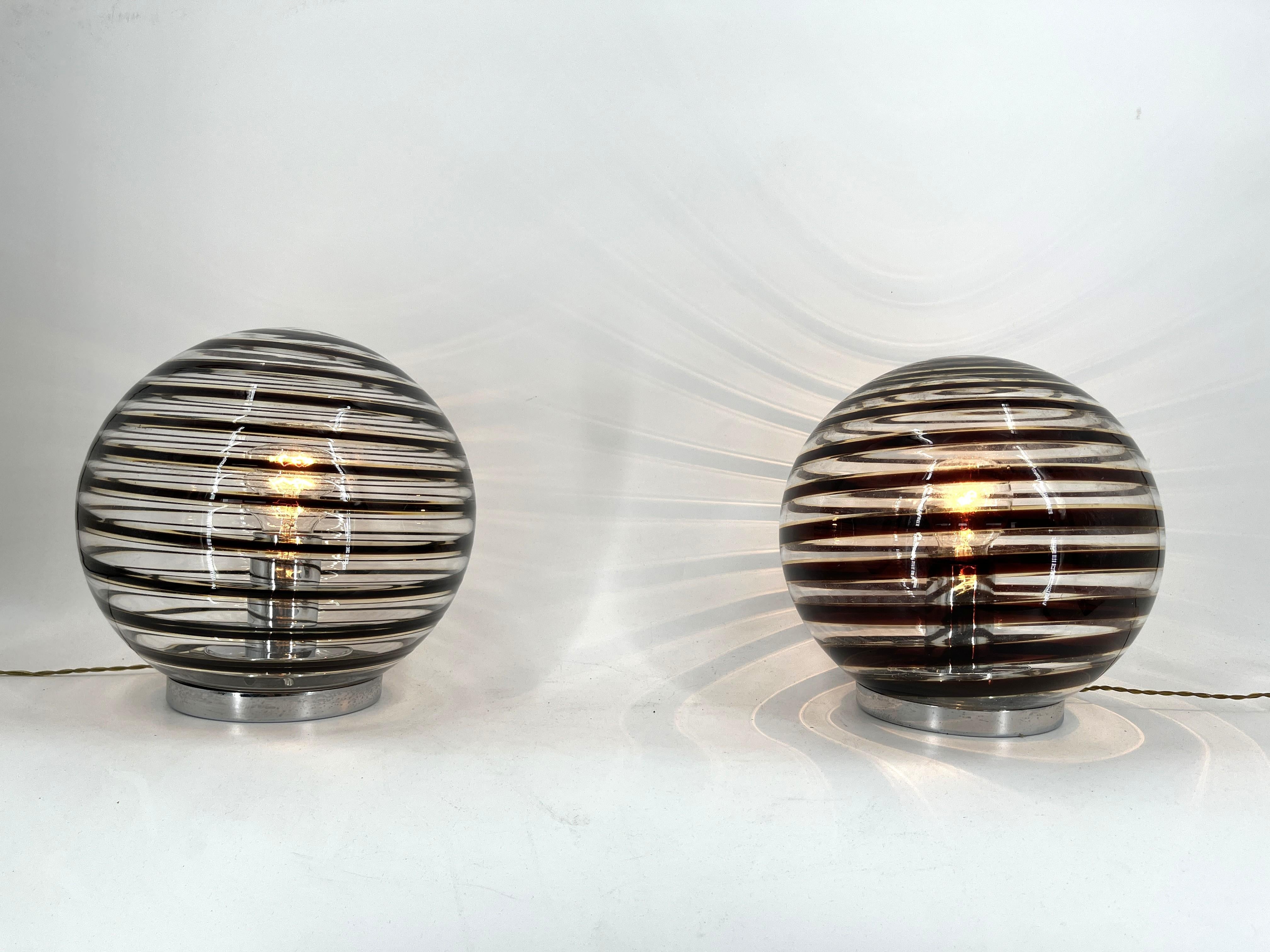 Paire de lampes 