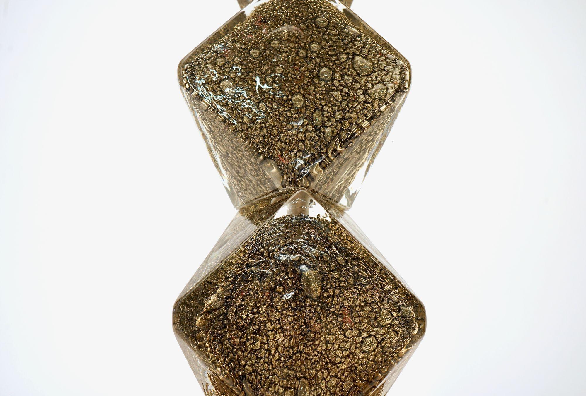 Pair of Murano Table Lamps. A. Dona signed. Piattelli curated Maestro collection in vendita 7