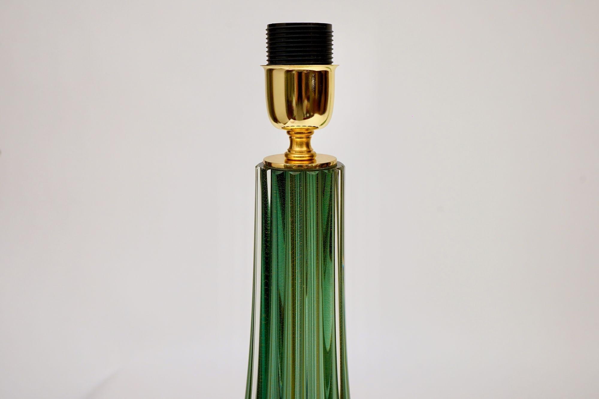 Pair of Murano Table Lamps. A. Dona signed. Piattelli curated Maestro collection en venta 8