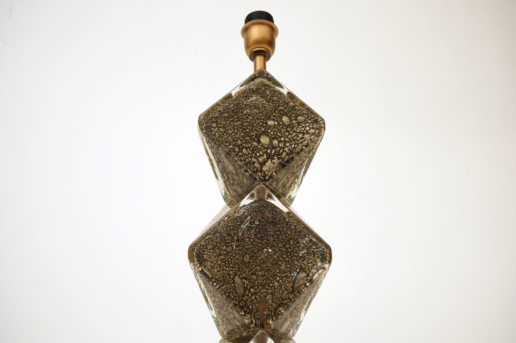 Pair of Murano Table Lamps. A. Dona signed. Piattelli curated Maestro collection in vendita 8