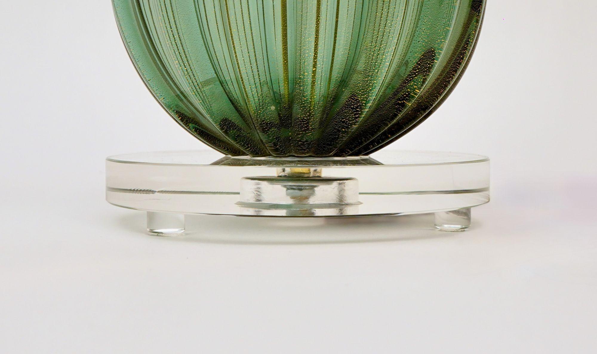 Pair of Murano Table Lamps. A. Dona signed. Piattelli curated Maestro collection en venta 9