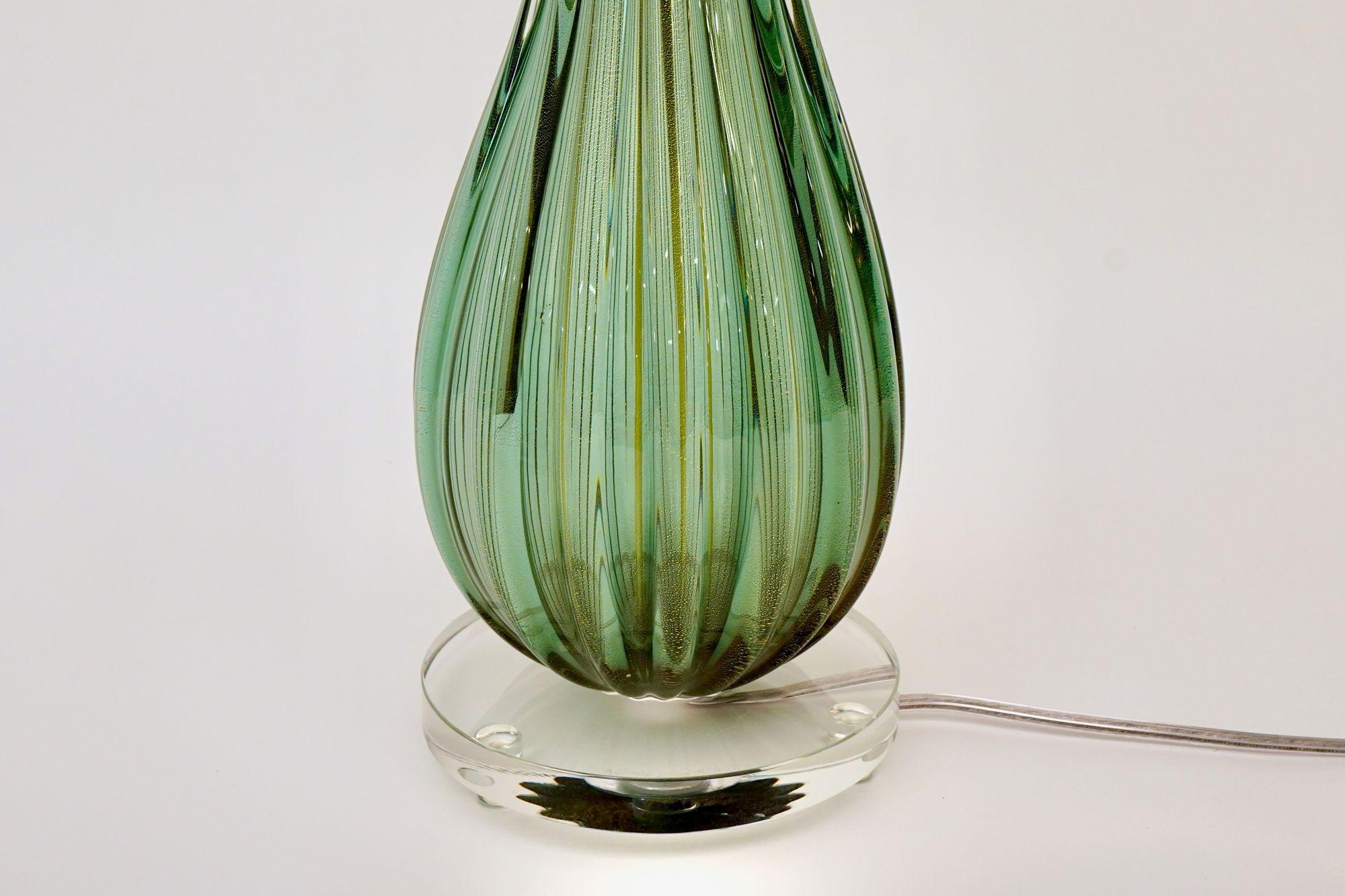 Pair of Murano Table Lamps. A. Dona signed. Piattelli curated Maestro collection en venta 11