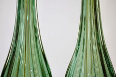 Coppia di lampade da tavolo di Murano. A. Dona ha firmato. La collezione Maestro curata da Piattelli