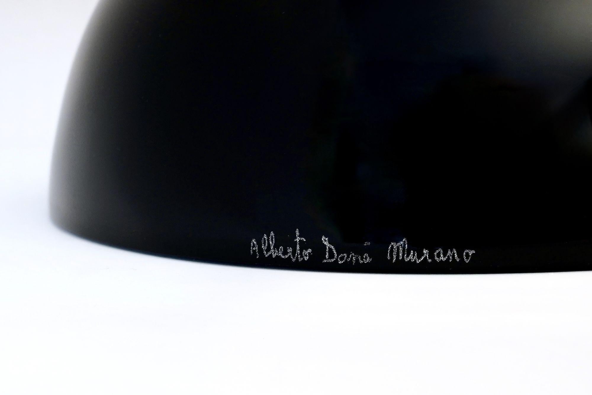 Pair of Murano Table Lamps. A. Dona signed. Piattelli curated Maestro collection For Sale 13