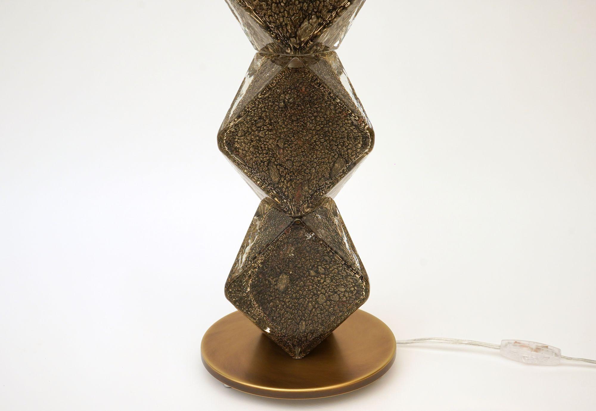 Pair of Murano Table Lamps. A. Dona signed. Piattelli curated Maestro collection in vendita 13