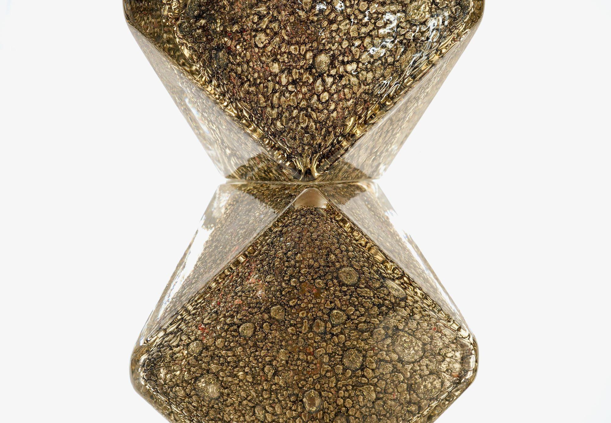 XXI secolo e contemporaneo Pair of Murano Table Lamps. A. Dona signed. Piattelli curated Maestro collection in vendita