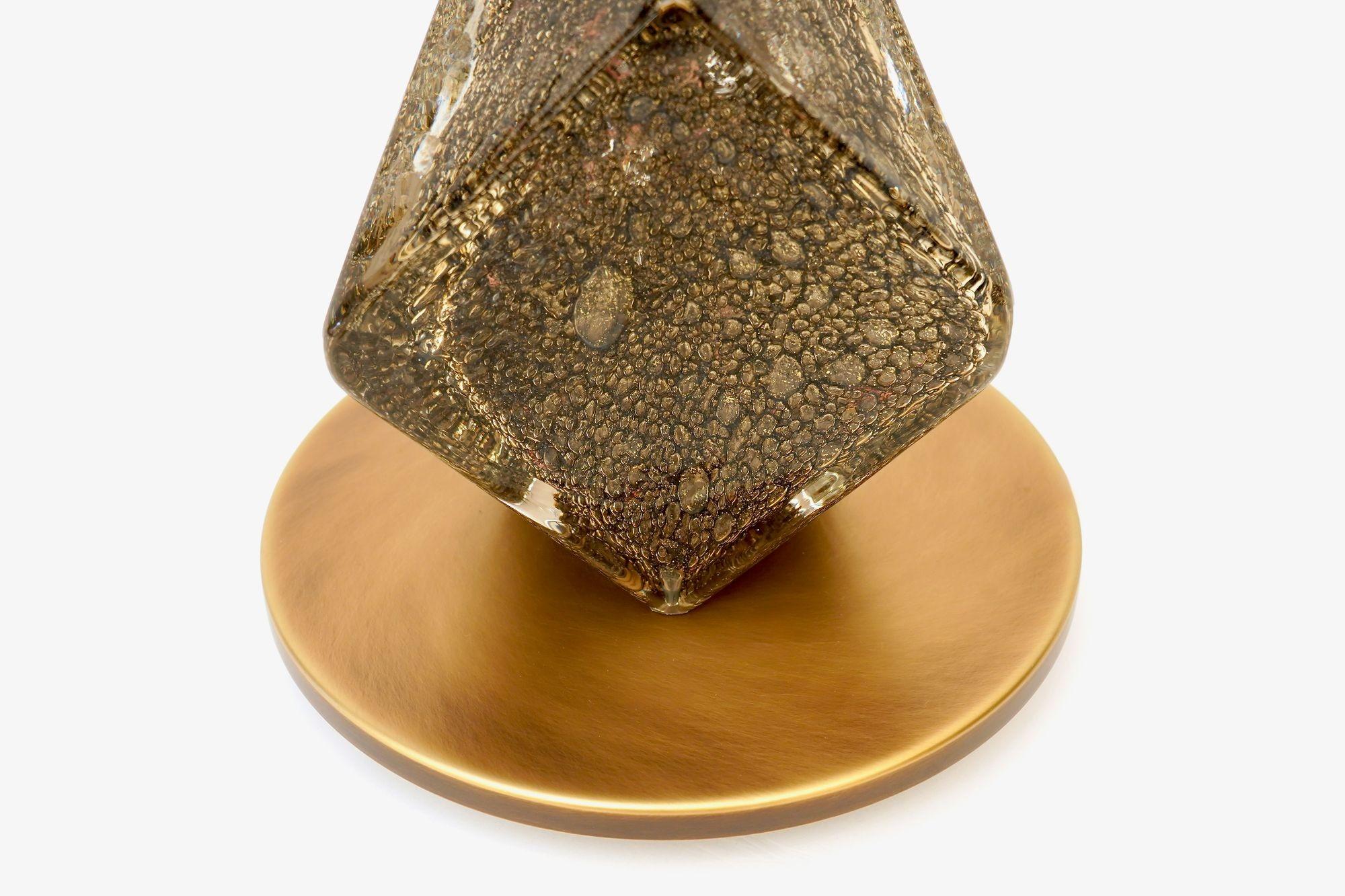 Pair of Murano Table Lamps. A. Dona signed. Piattelli curated Maestro collection in vendita 2