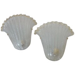 Pair of Murano Wall Sconces